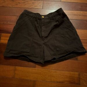 Big bud press espresso brown shorts size medium